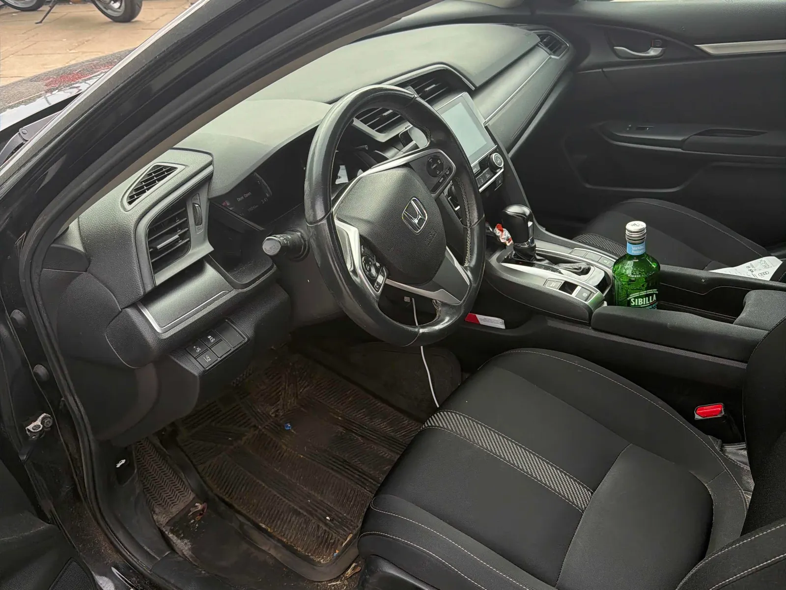 Interior driver side