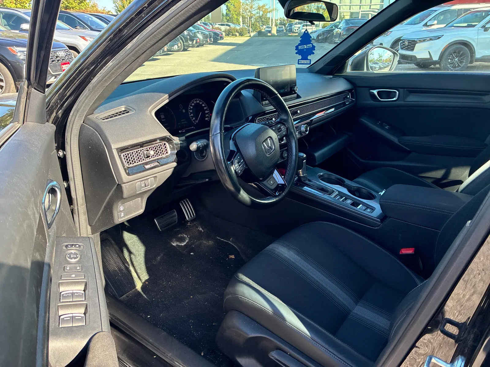 Interior driver side
