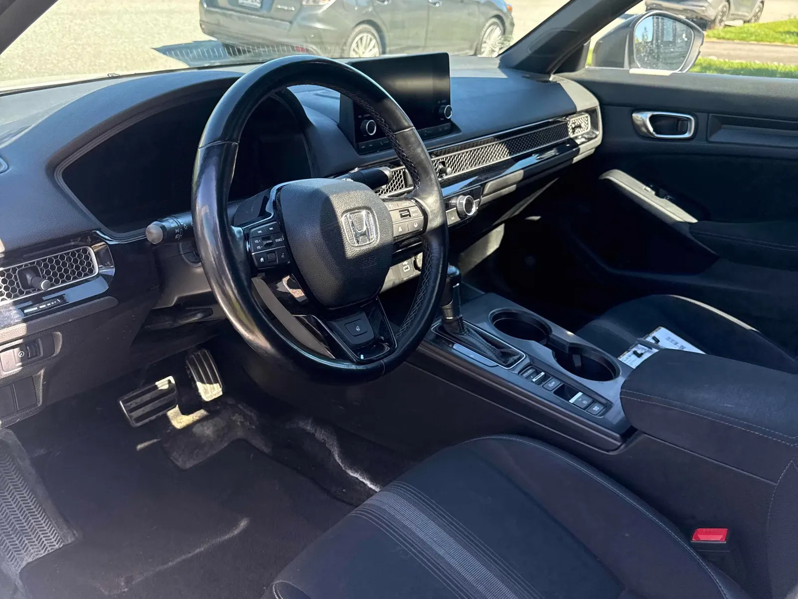 Interior driver side
