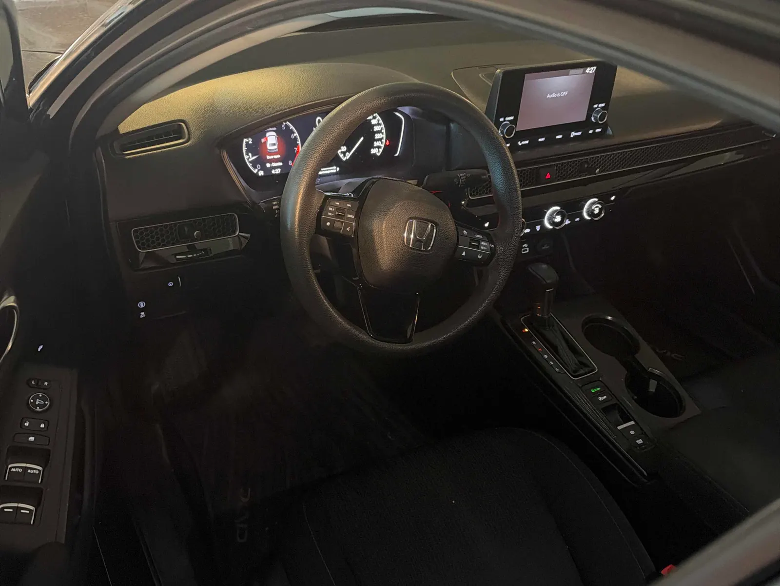 Interior driver side