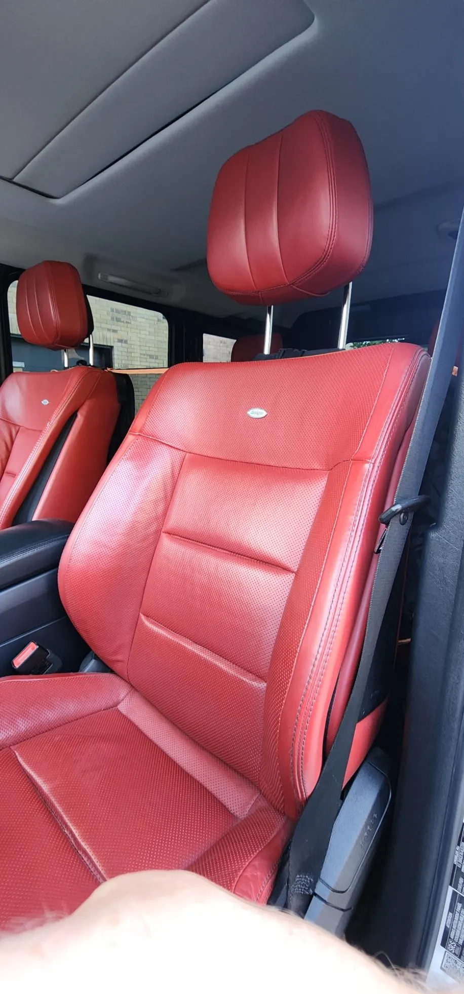 Interior driver side