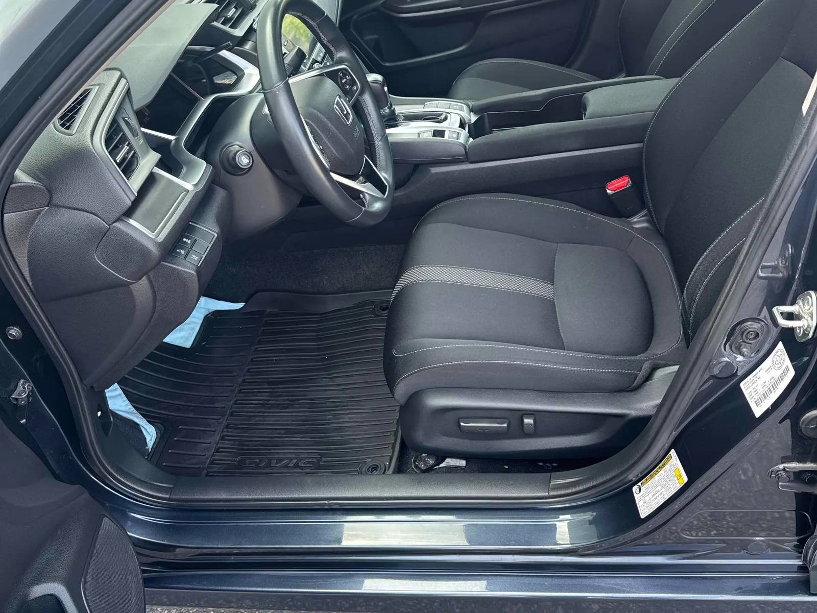 Interior driver side