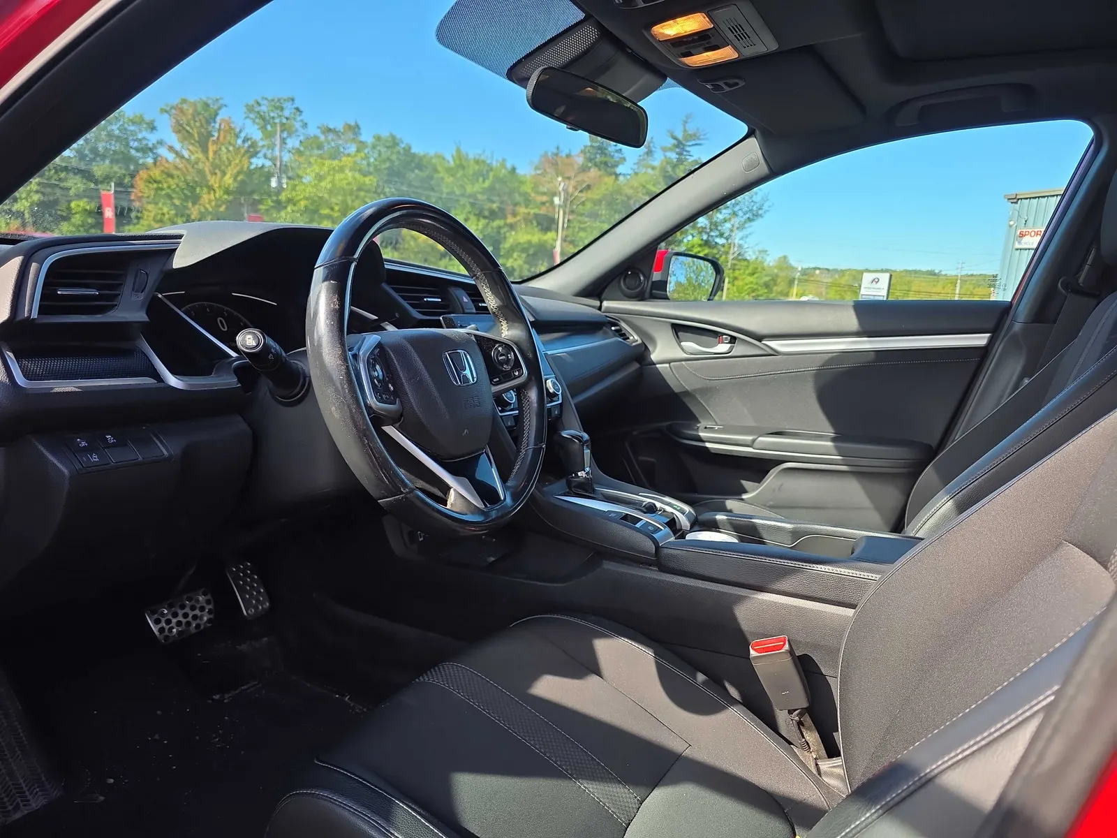 Interior driver side