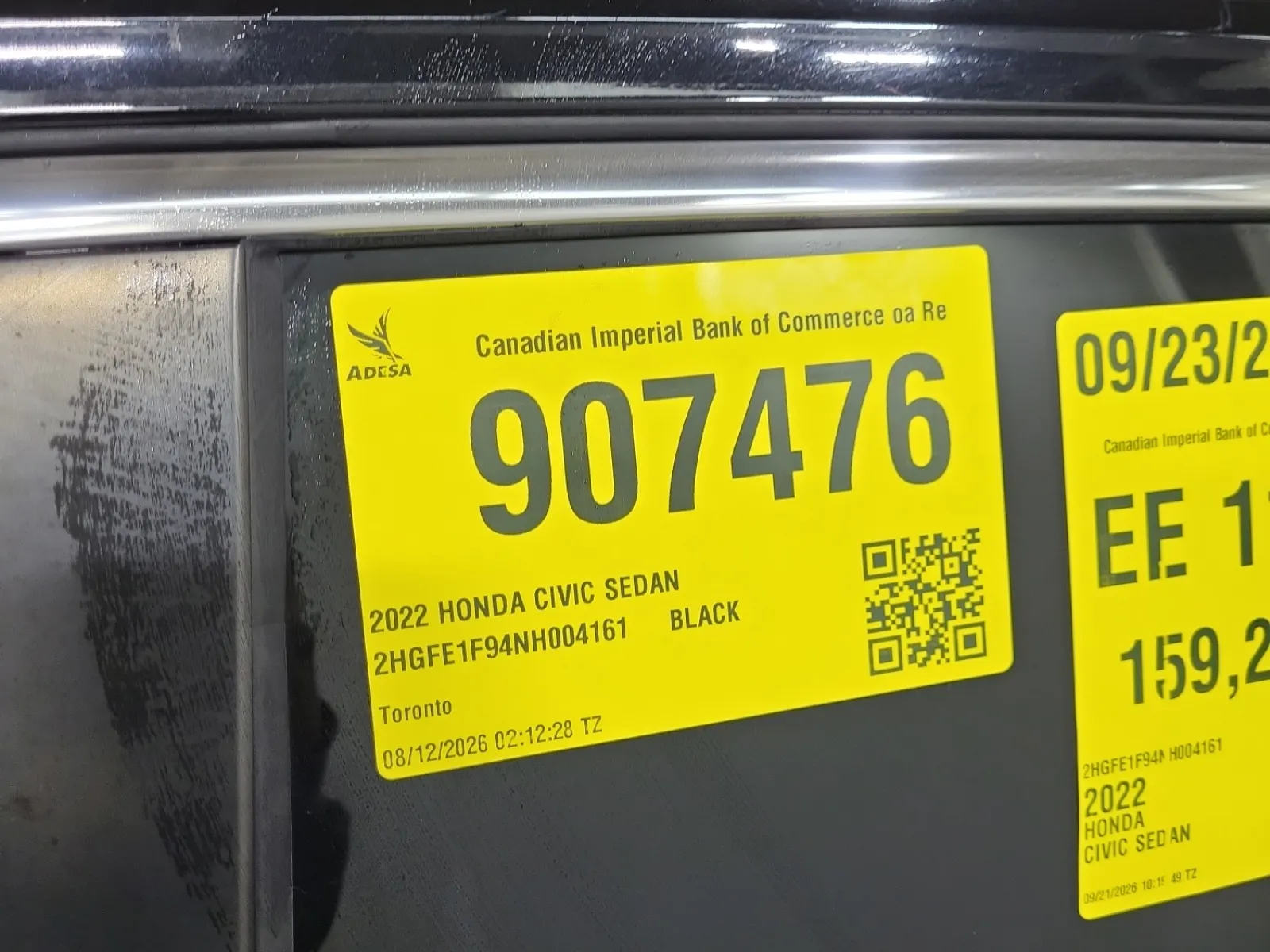Inventory Label Photo