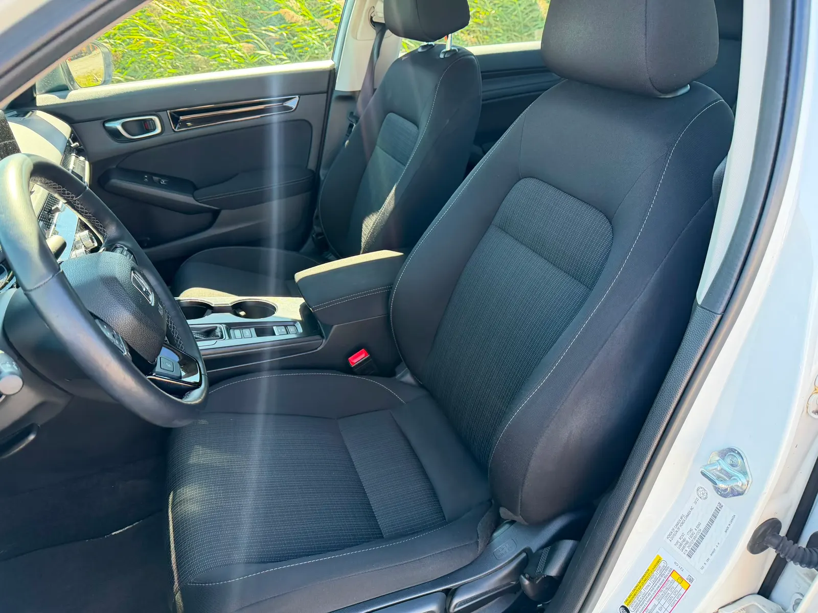Interior driver side