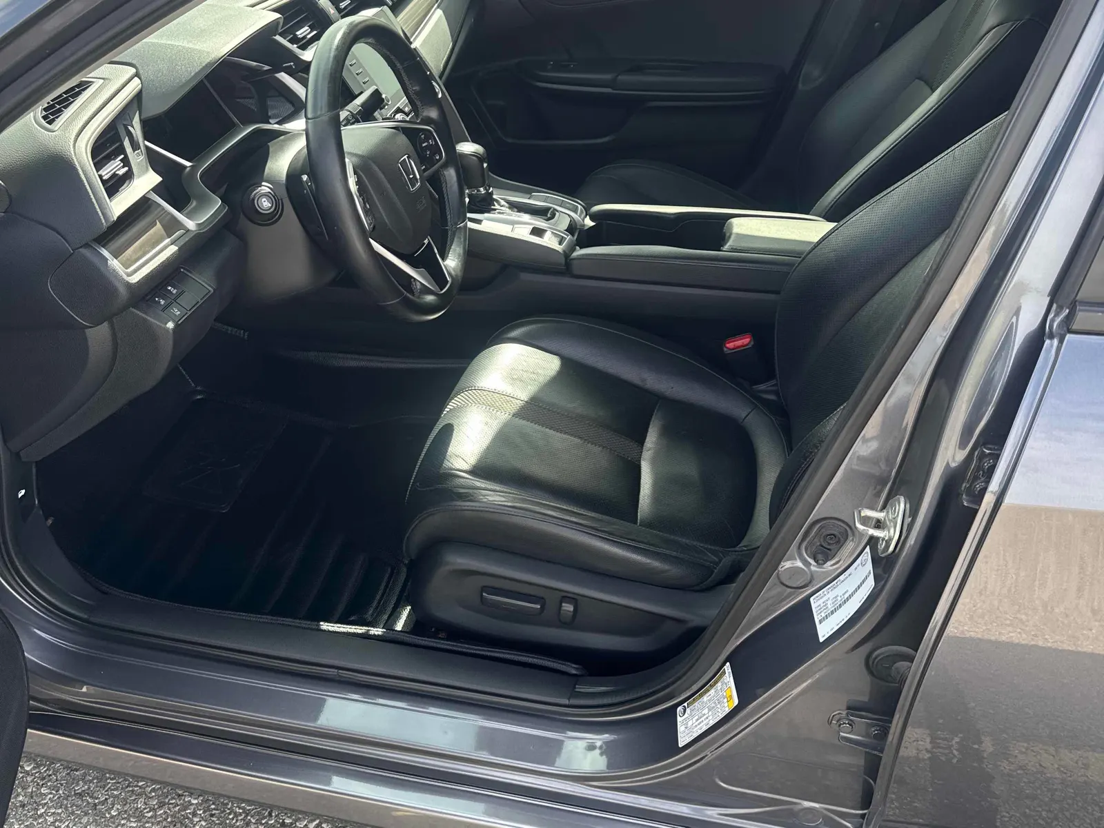 Interior driver side