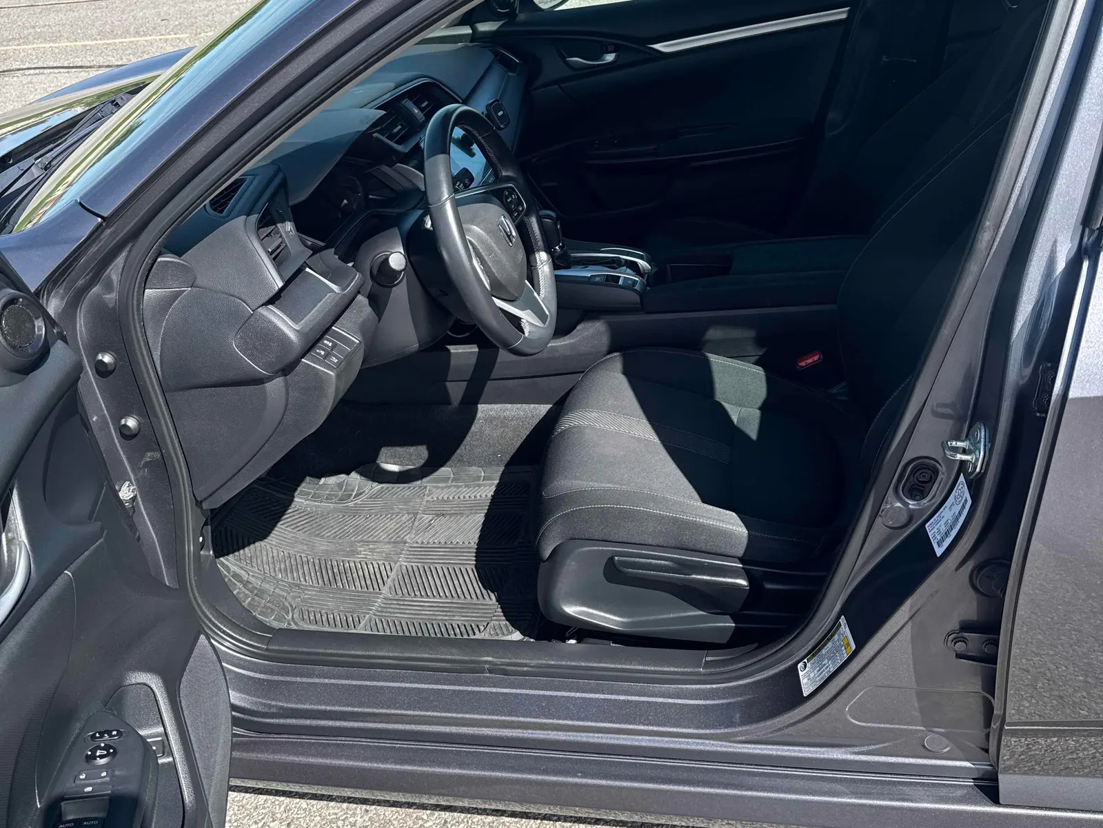 Interior driver side