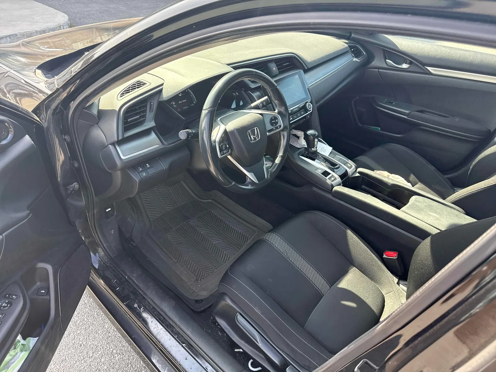 Interior driver side