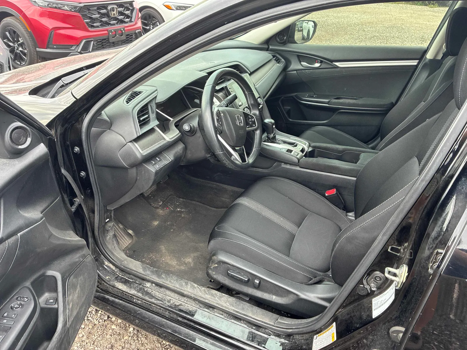 Interior driver side