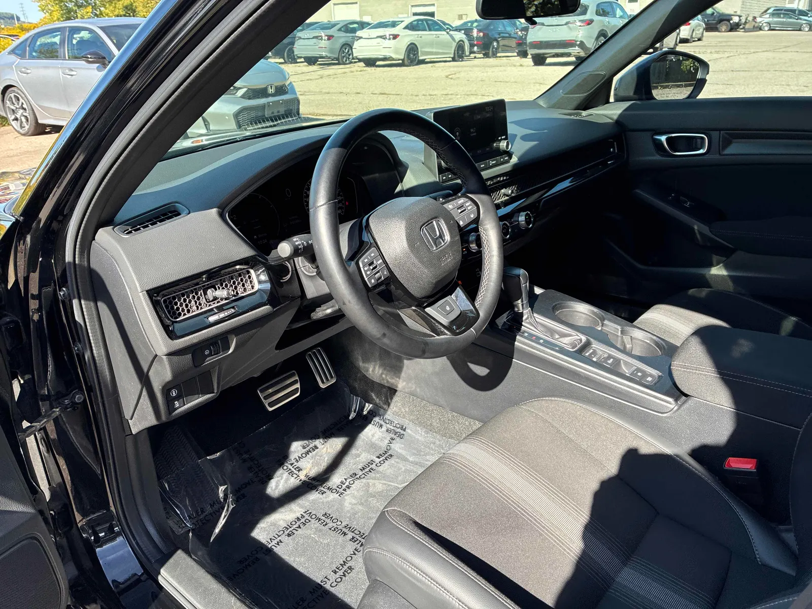 Interior driver side
