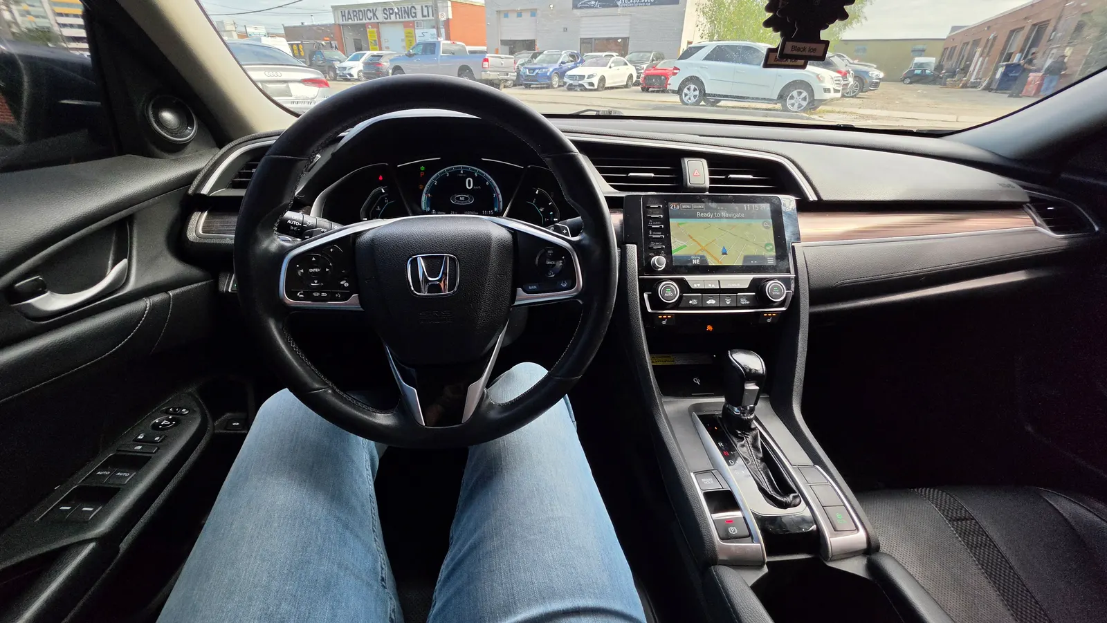 Interior driver side