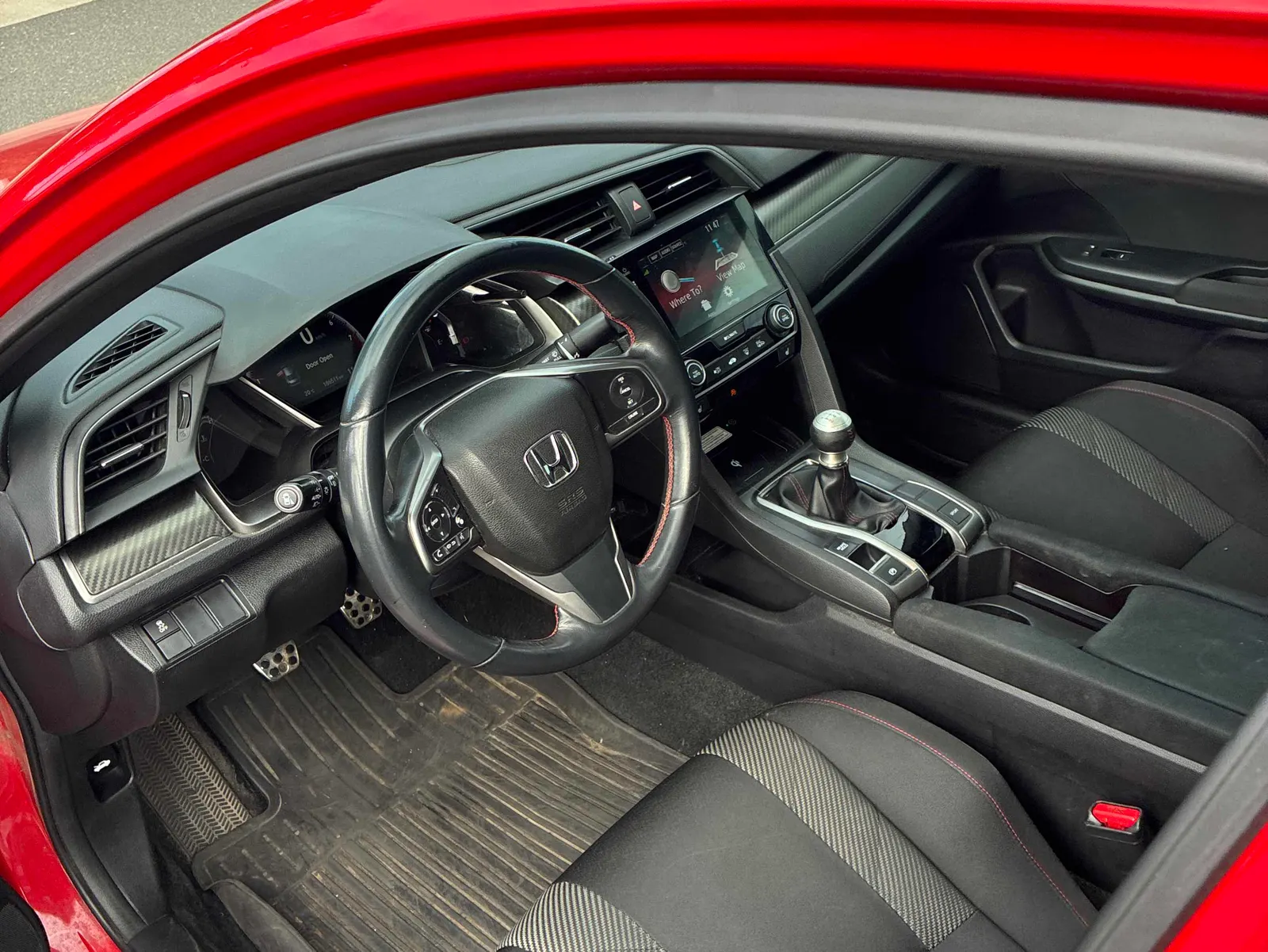 Interior driver side