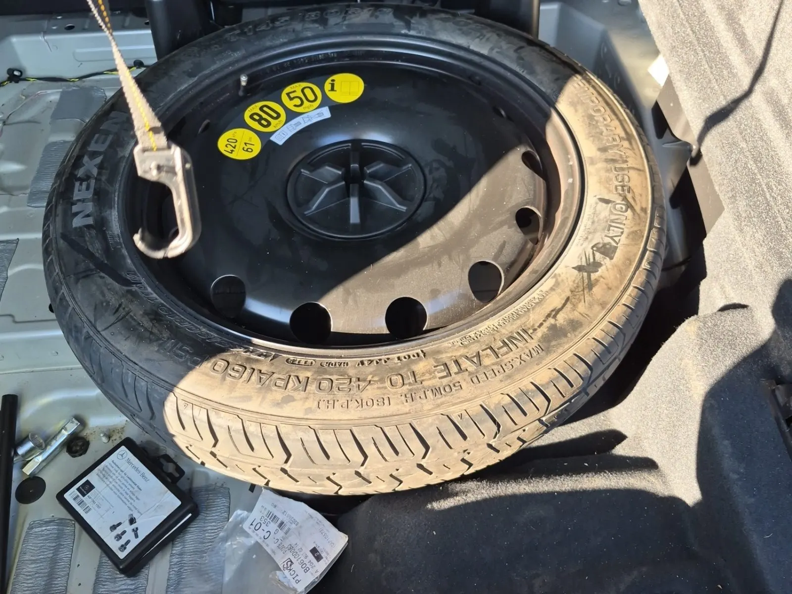 Spare Tire & Wheel Photo