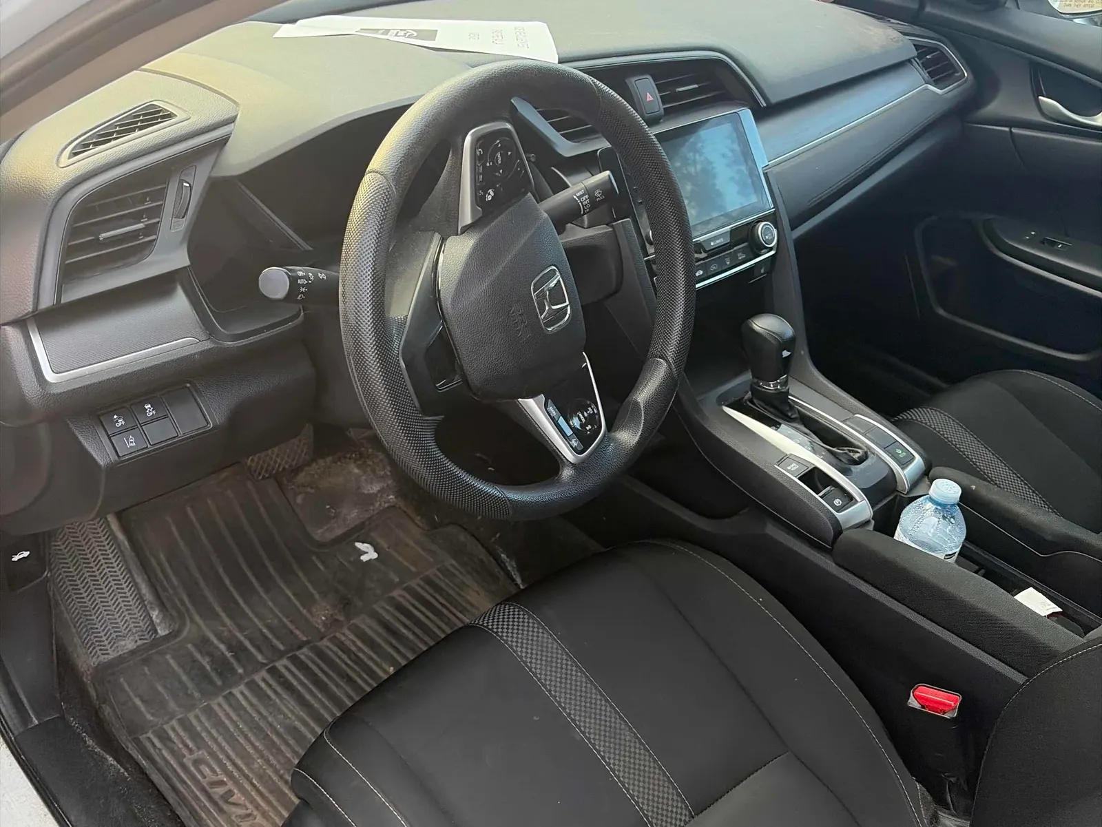 Interior driver side
