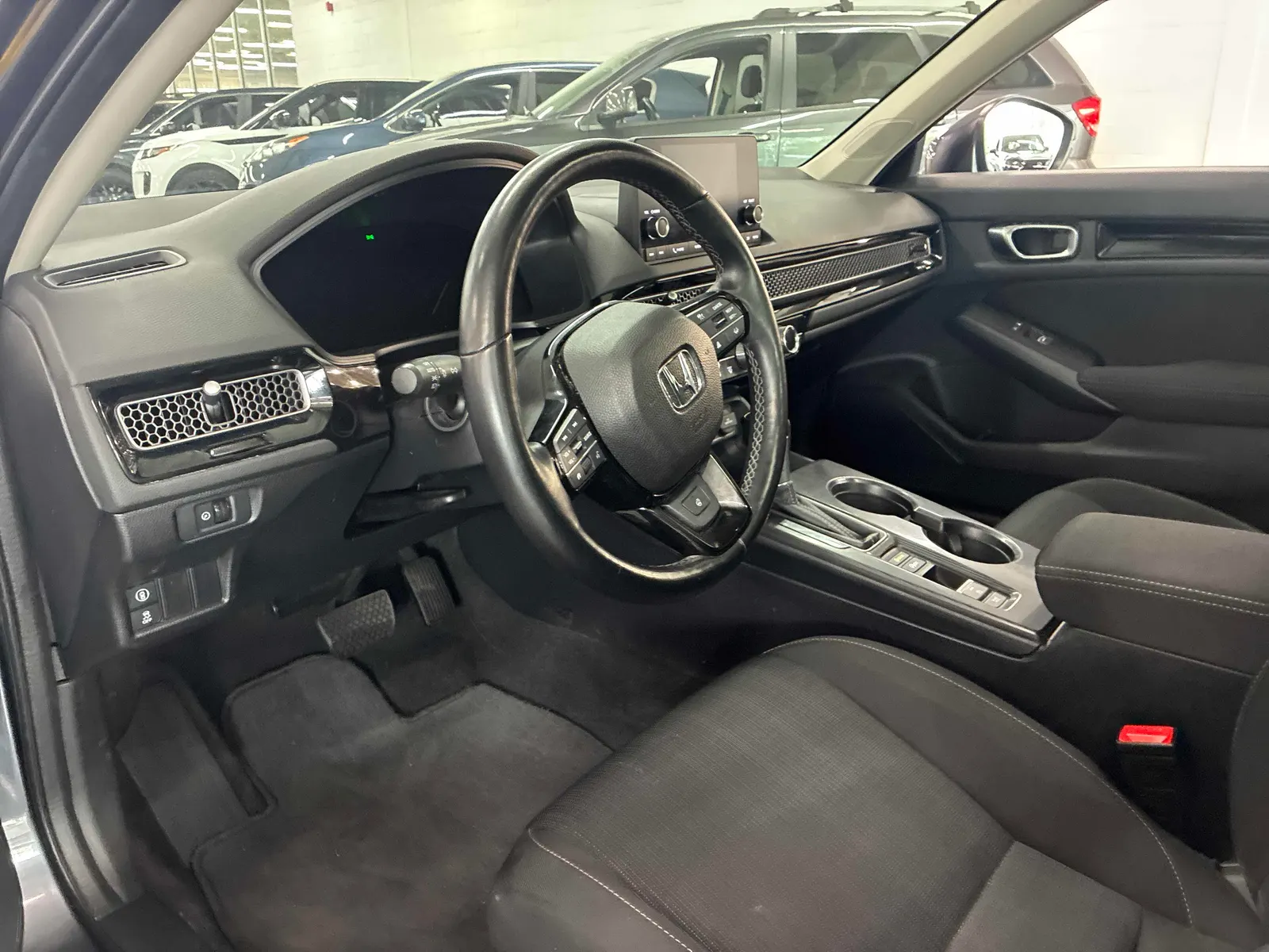 Interior driver side