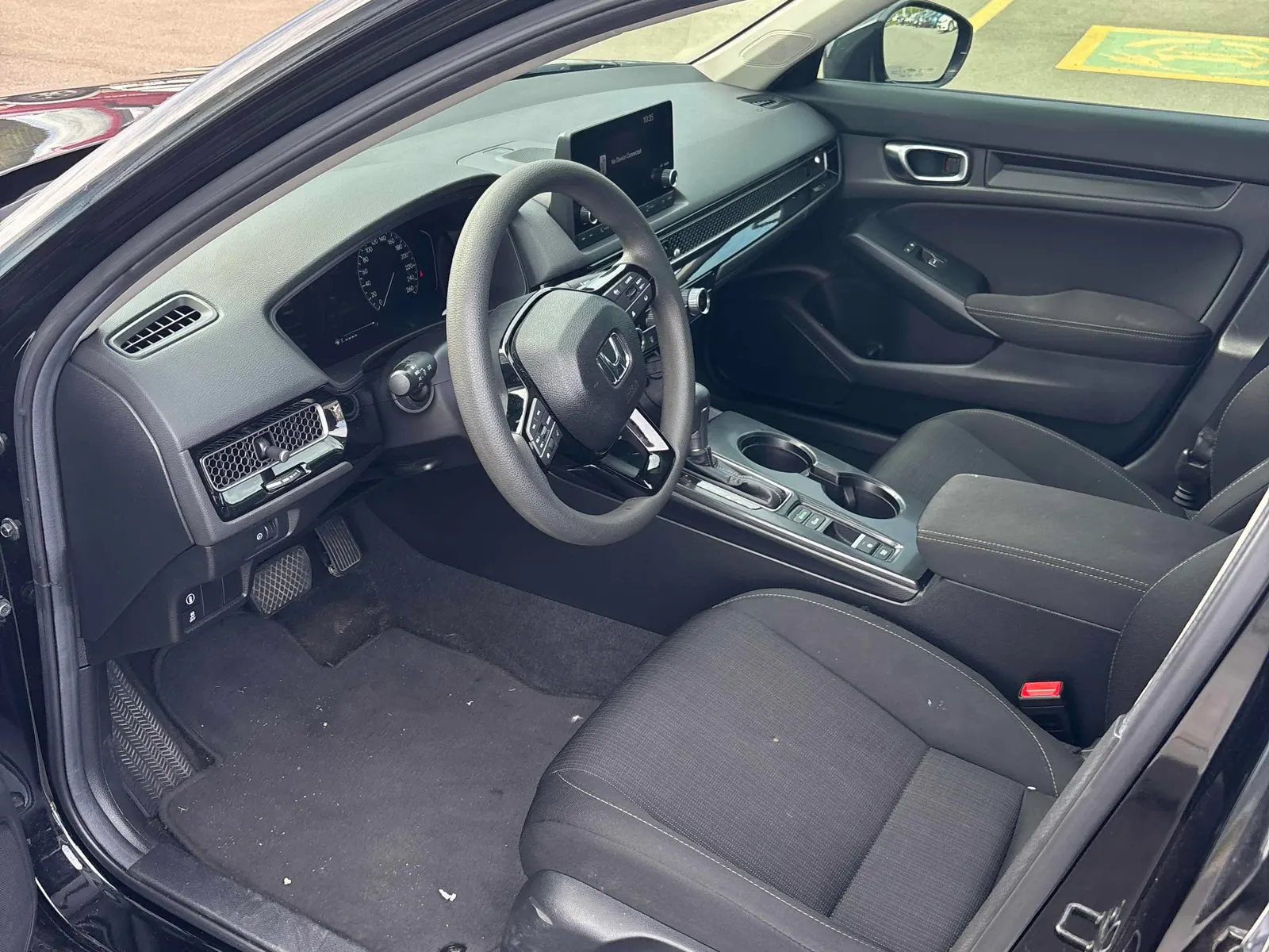 Interior driver side