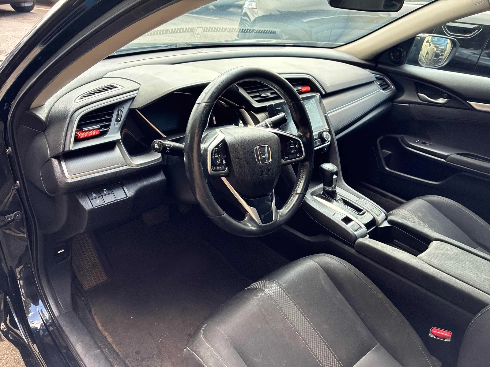 Interior driver side