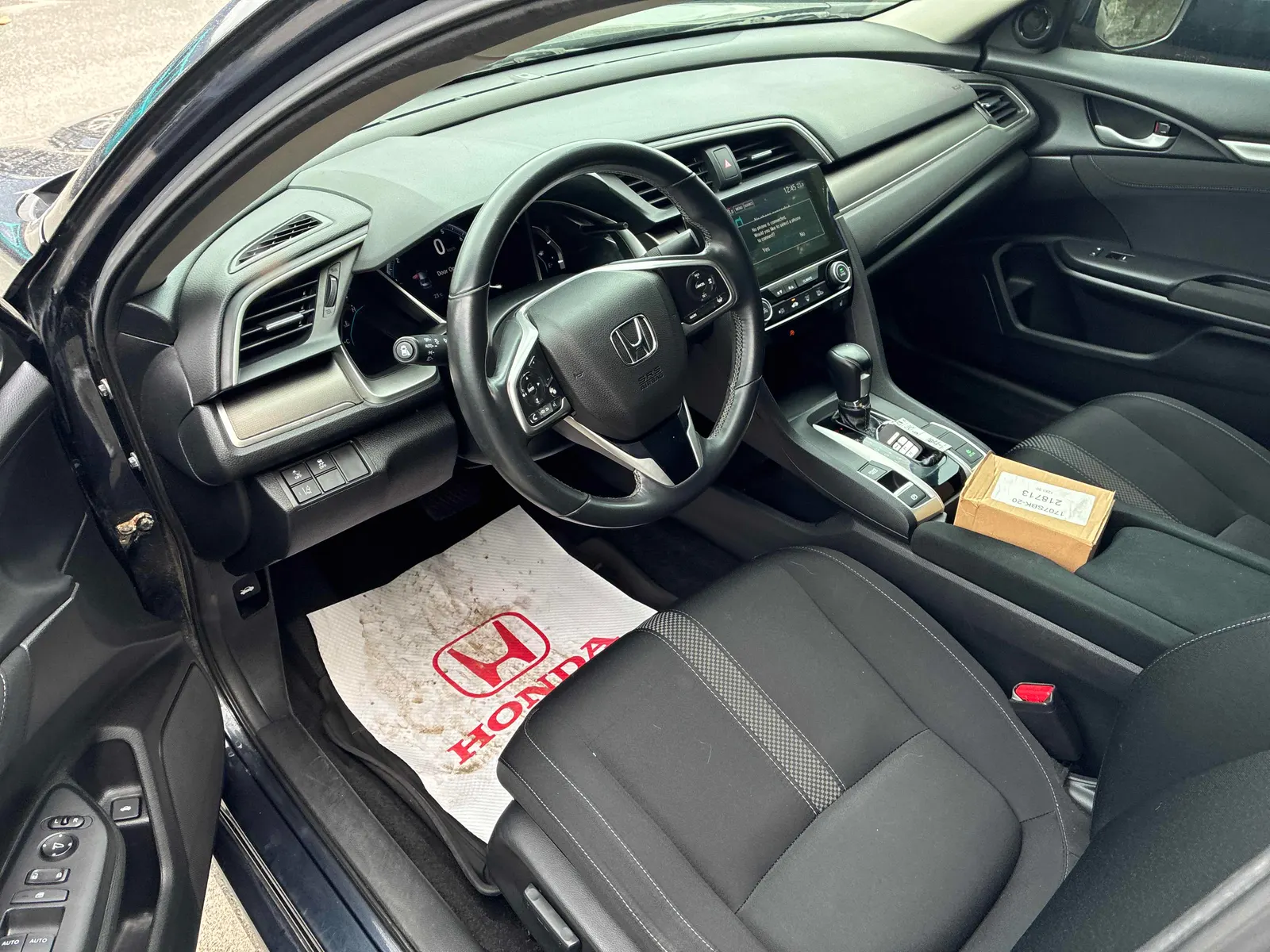 Interior driver side