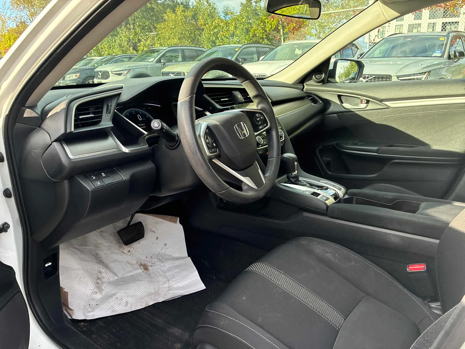 Interior driver side