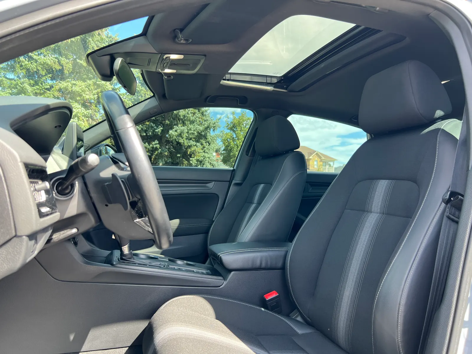 Interior driver side