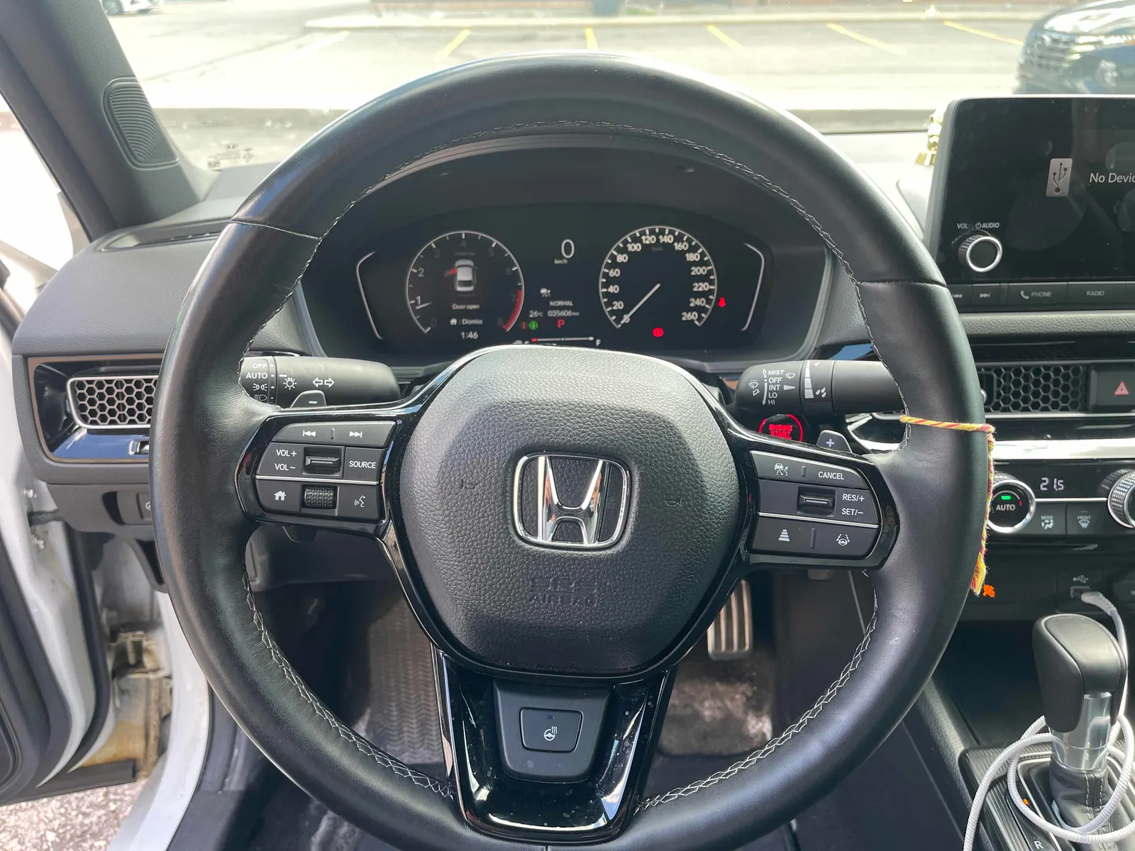Interior driver side