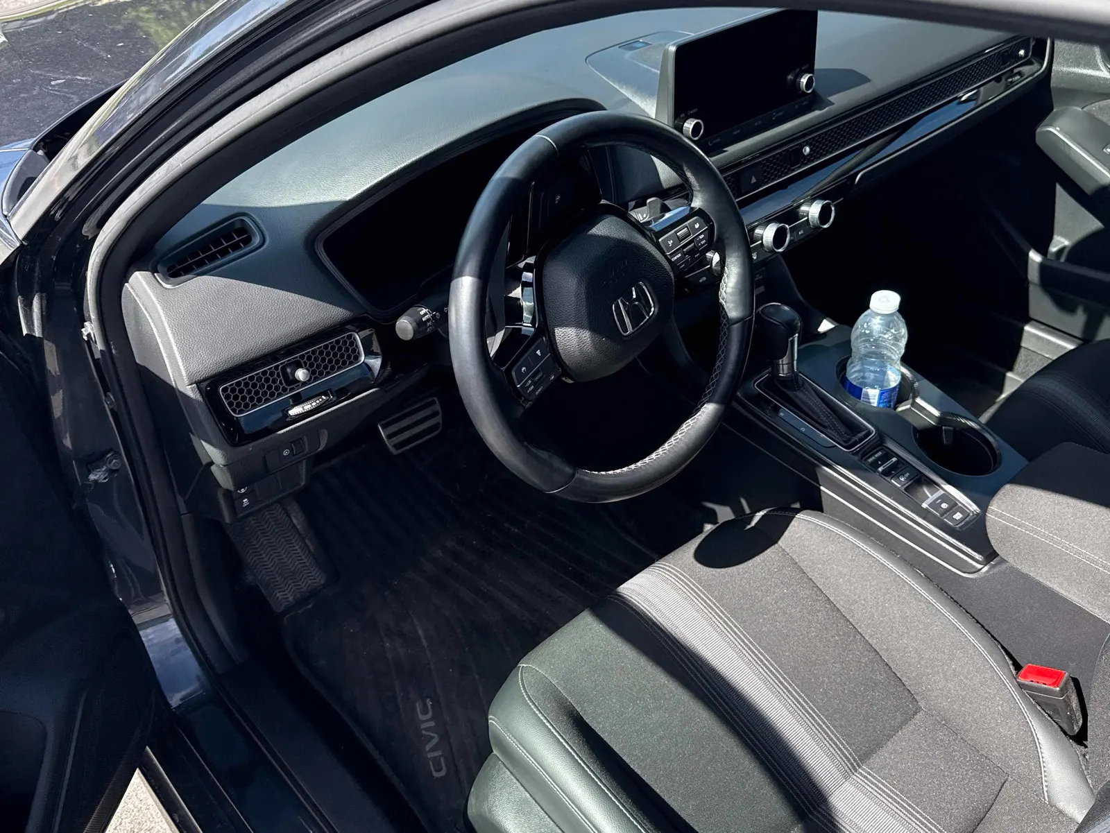 Interior driver side