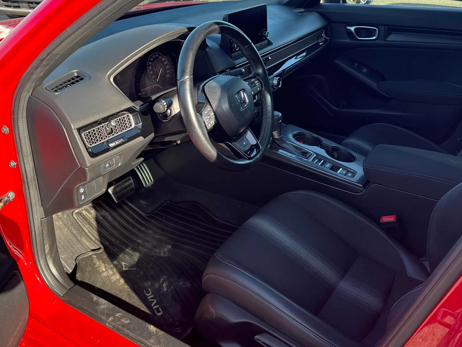 Interior driver side