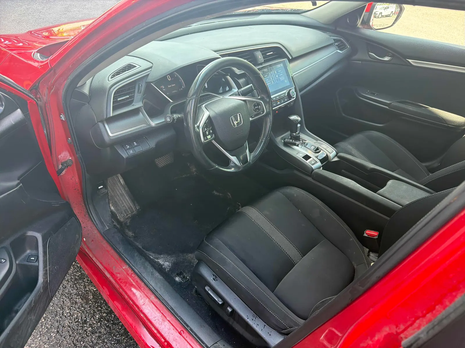 Interior driver side