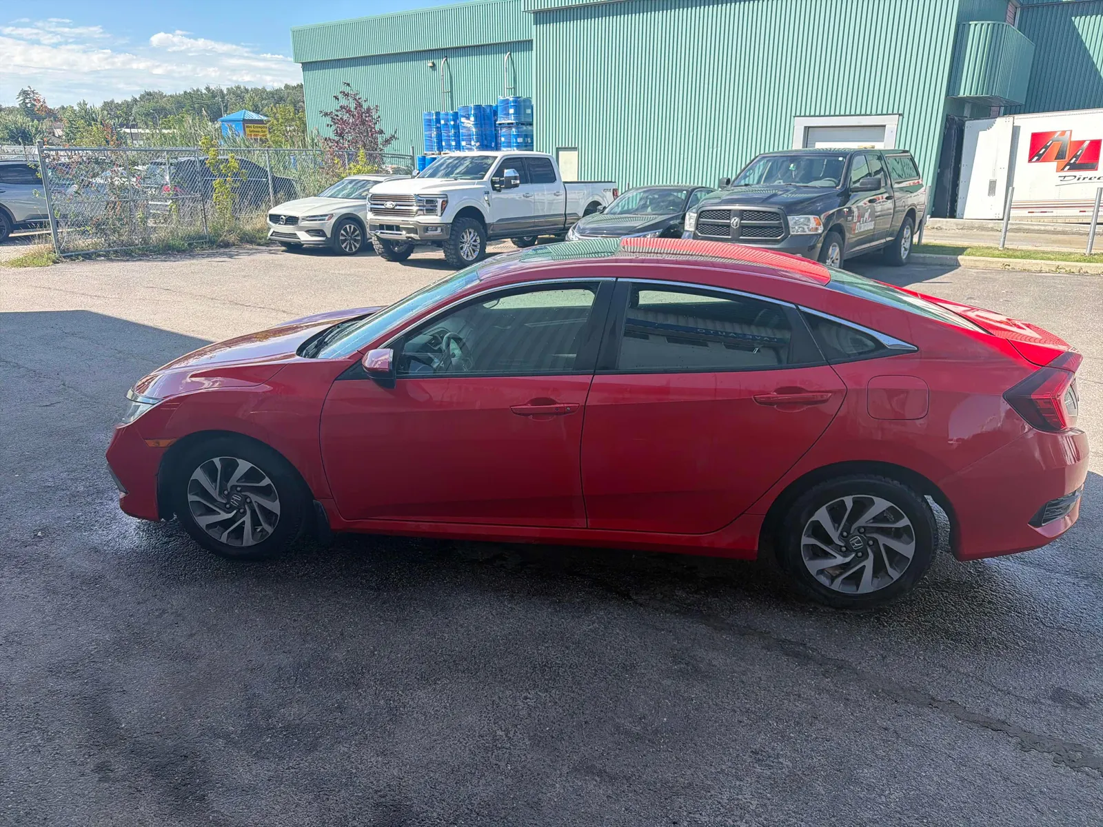Driver side
