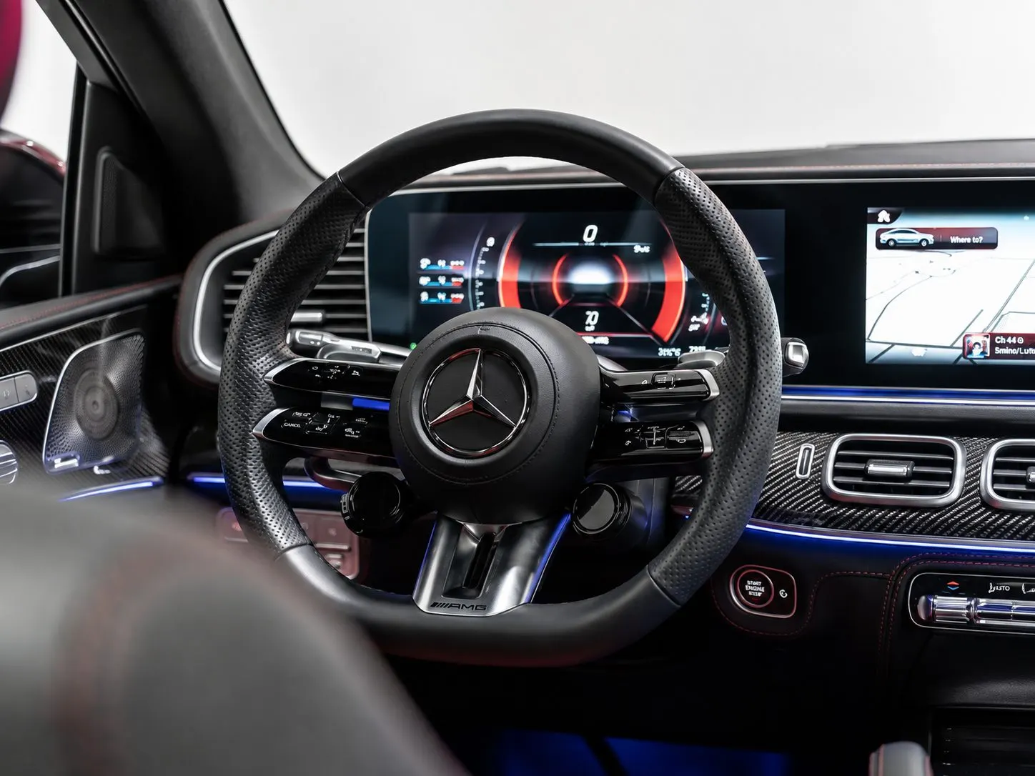 Interior driver side