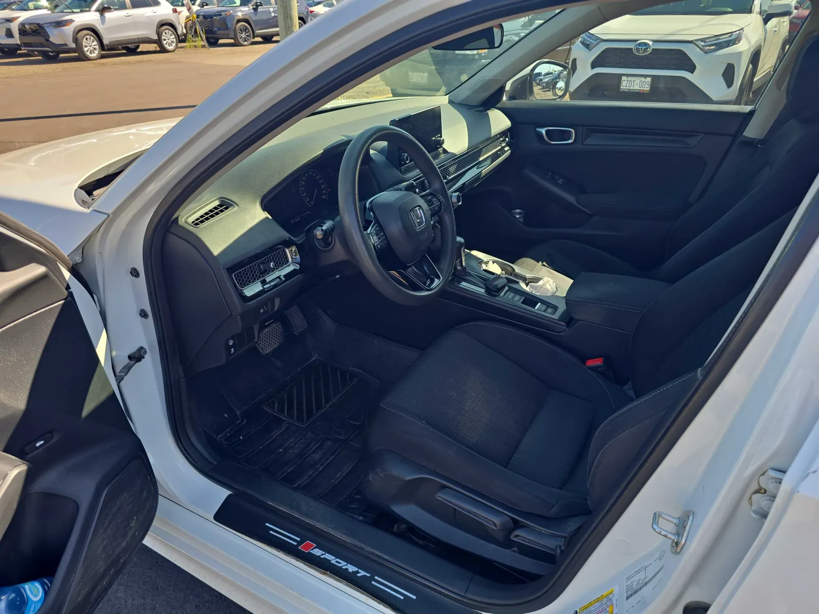 Interior driver side