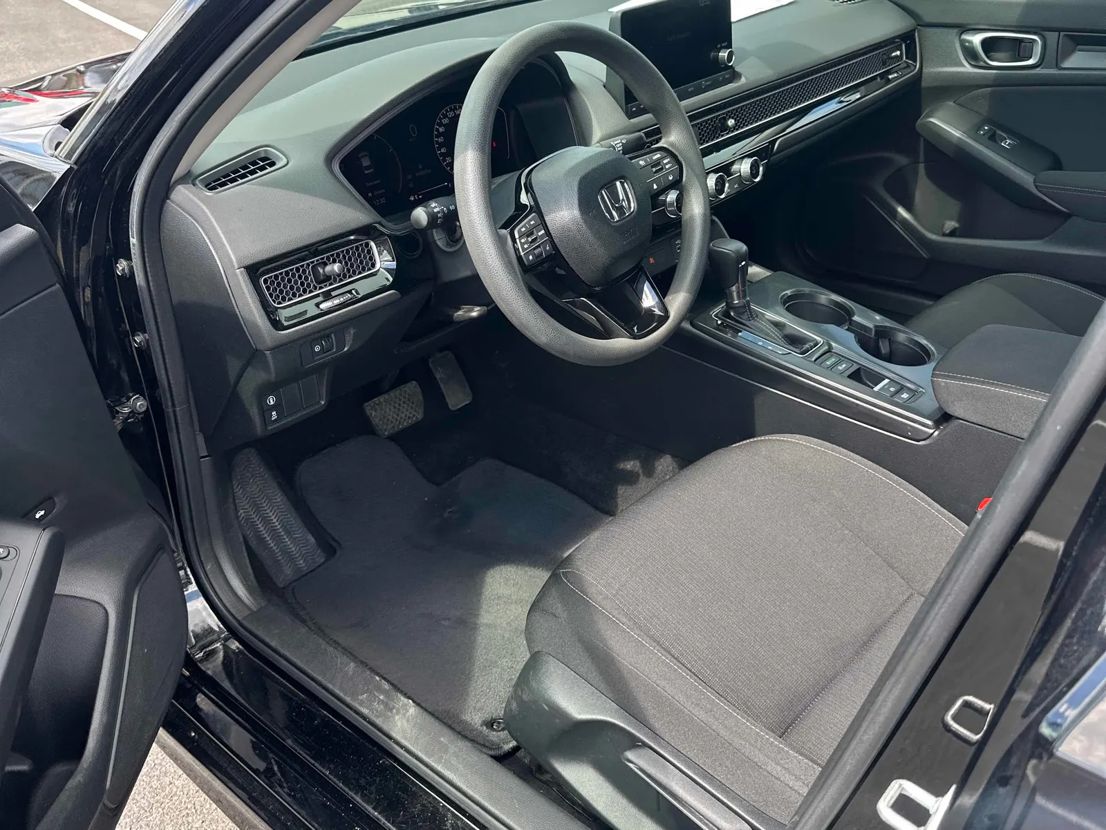 Interior driver side