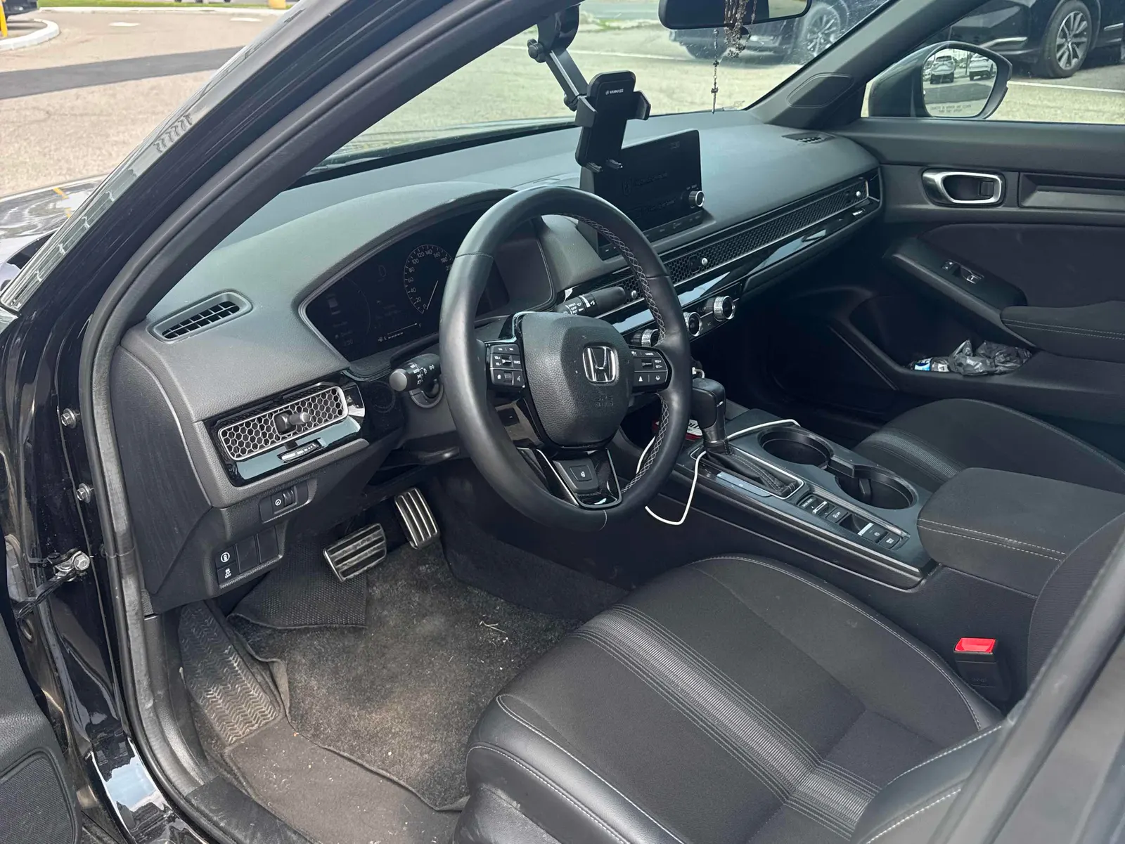 Interior driver side