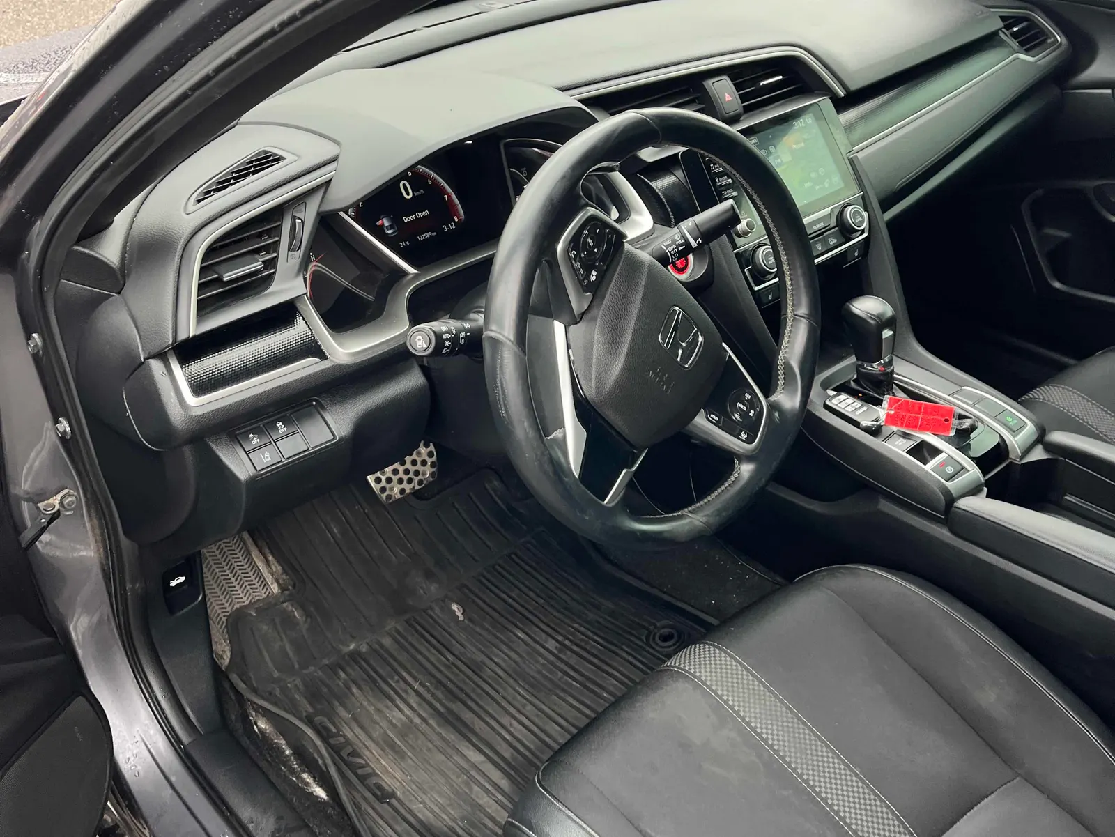 Interior driver side