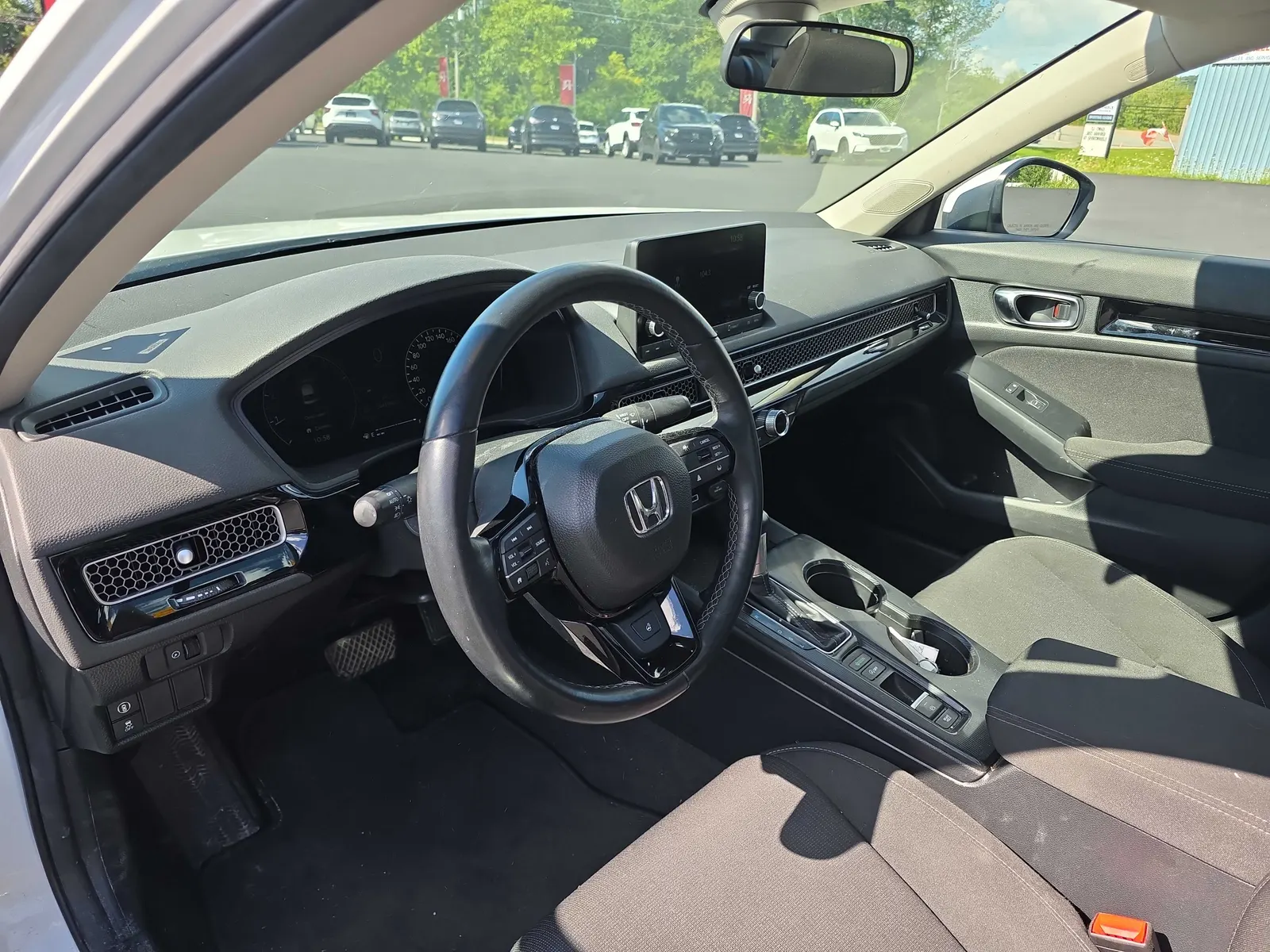 Interior driver side