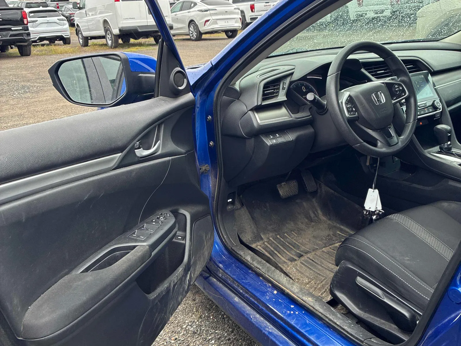 Interior driver side