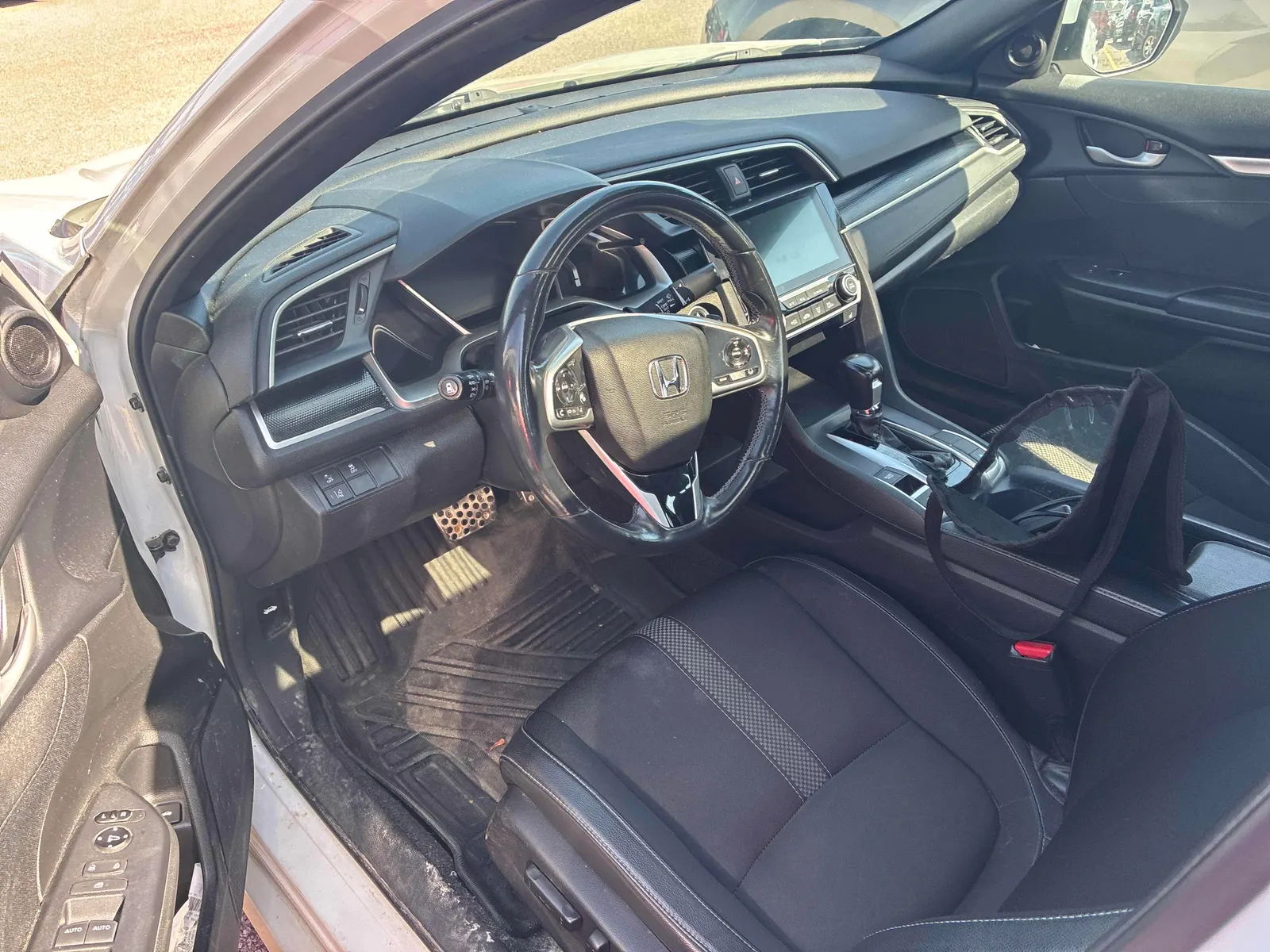 Interior driver side