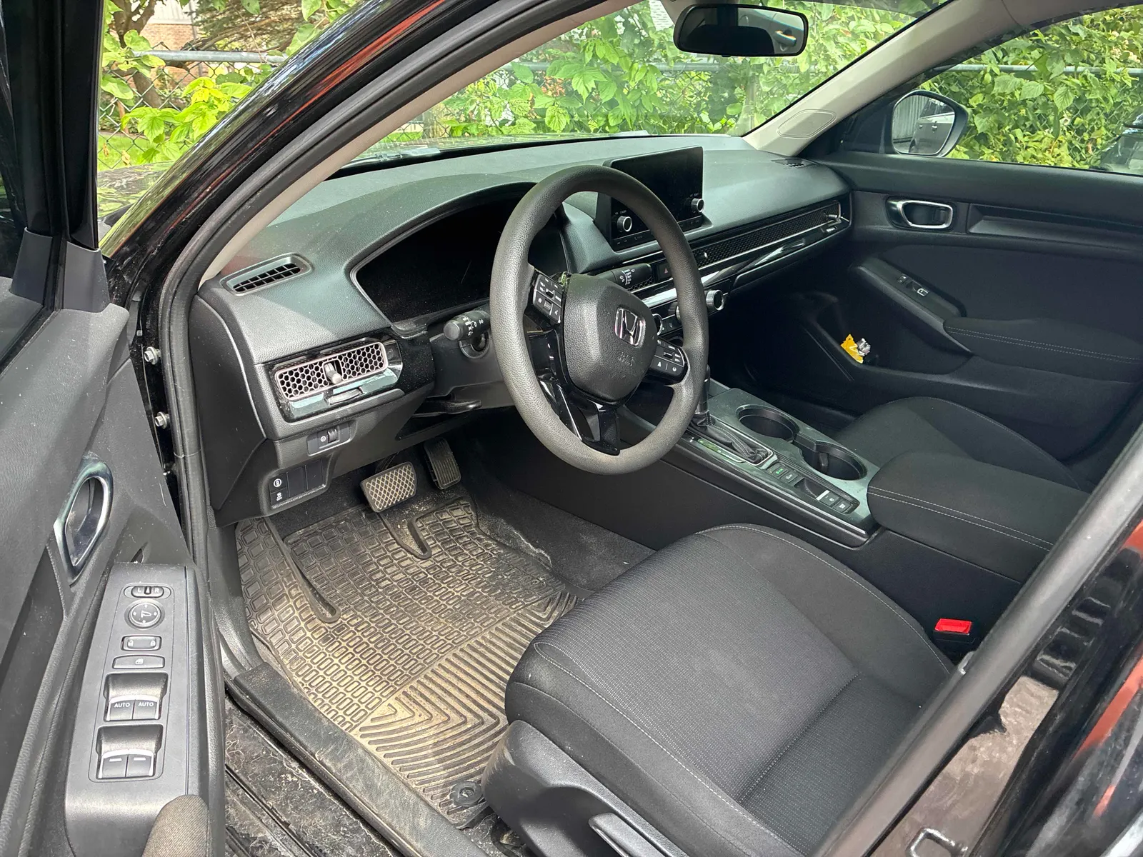 Interior driver side