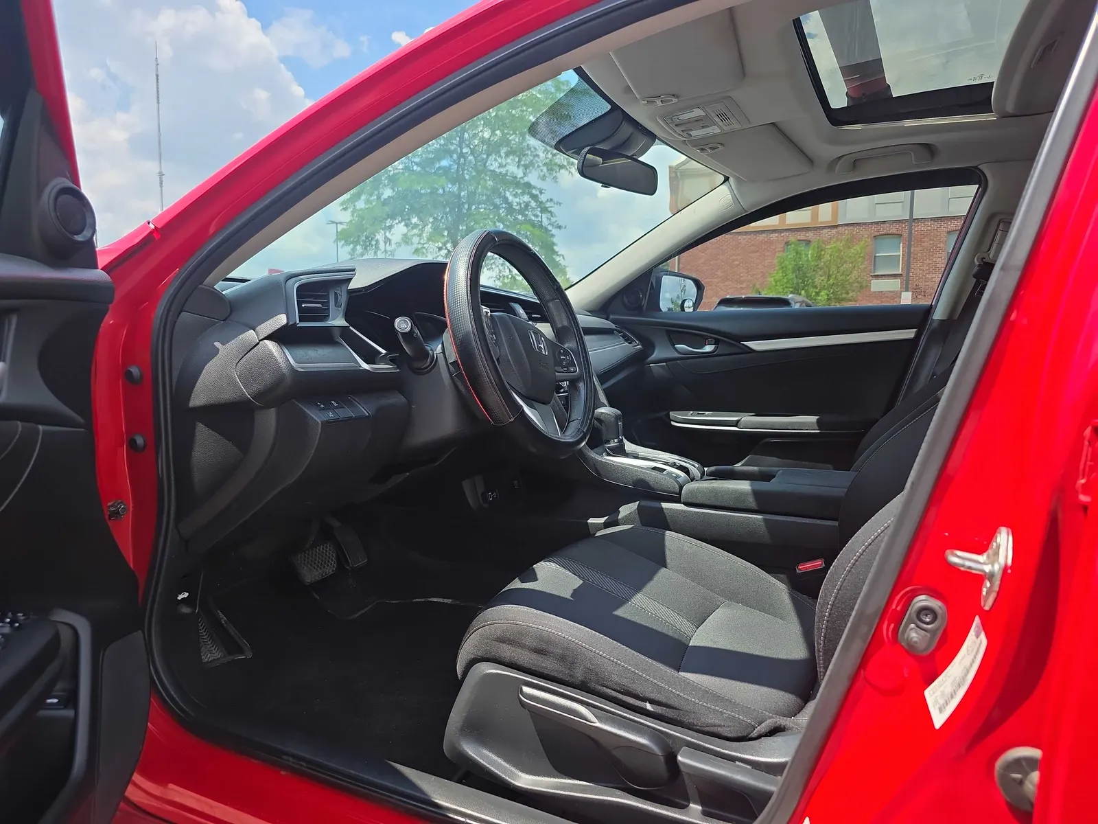 Interior driver side