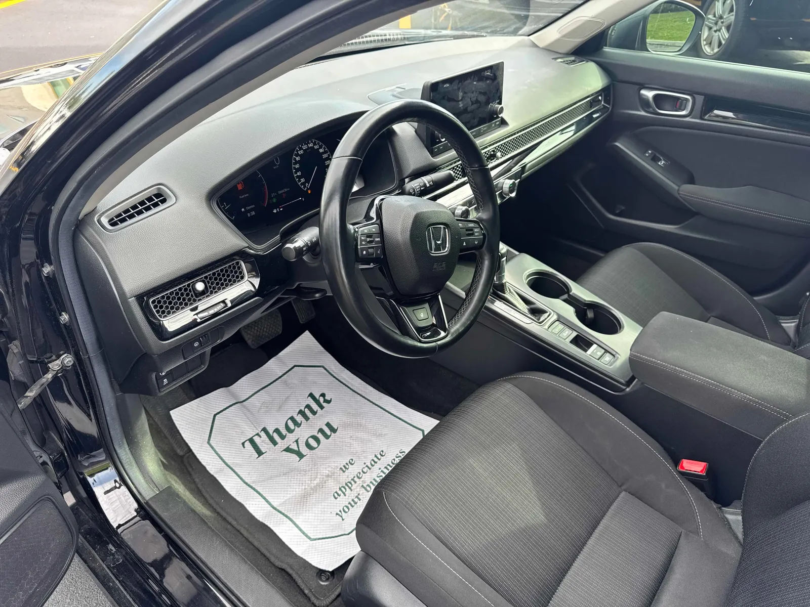 Interior driver side