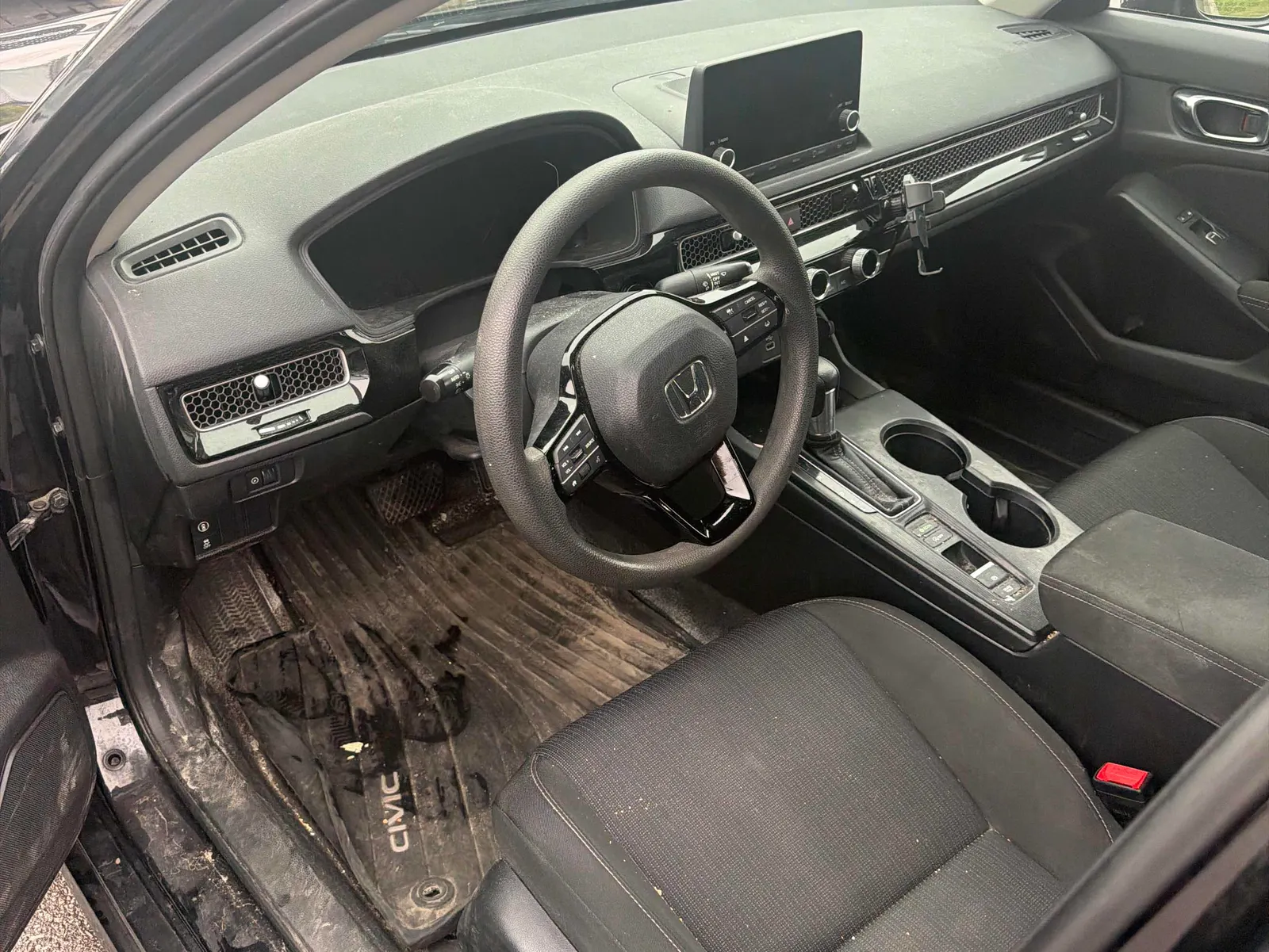 Interior driver side