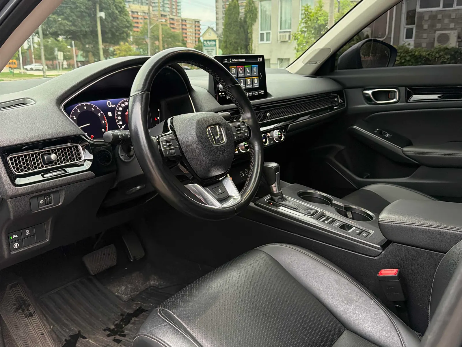 Interior driver side