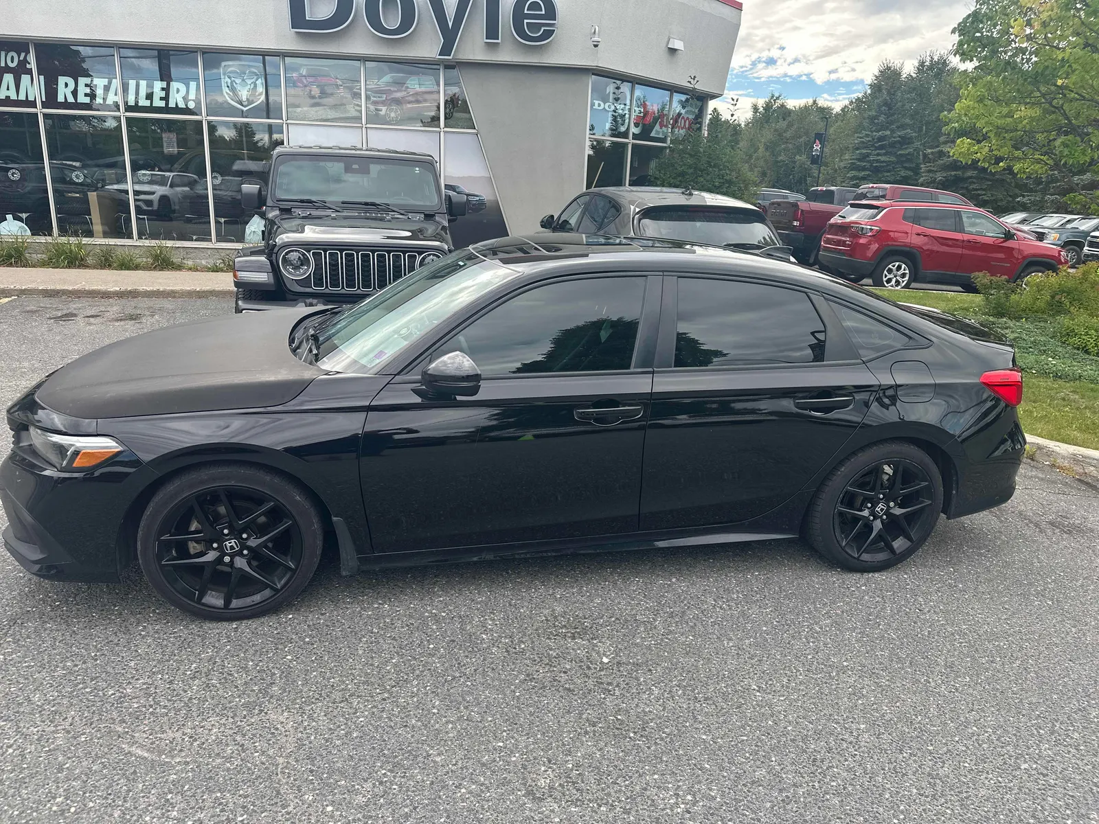 Driver side
