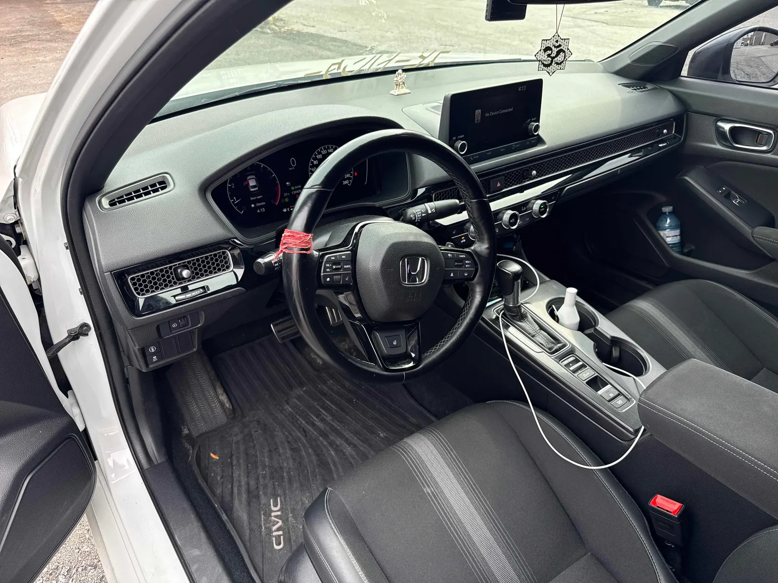 Interior driver side