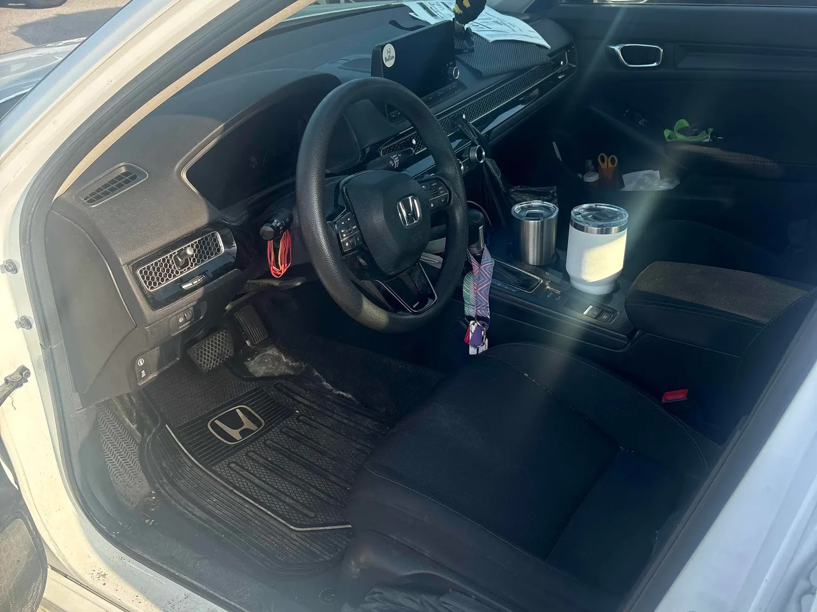 Interior driver side