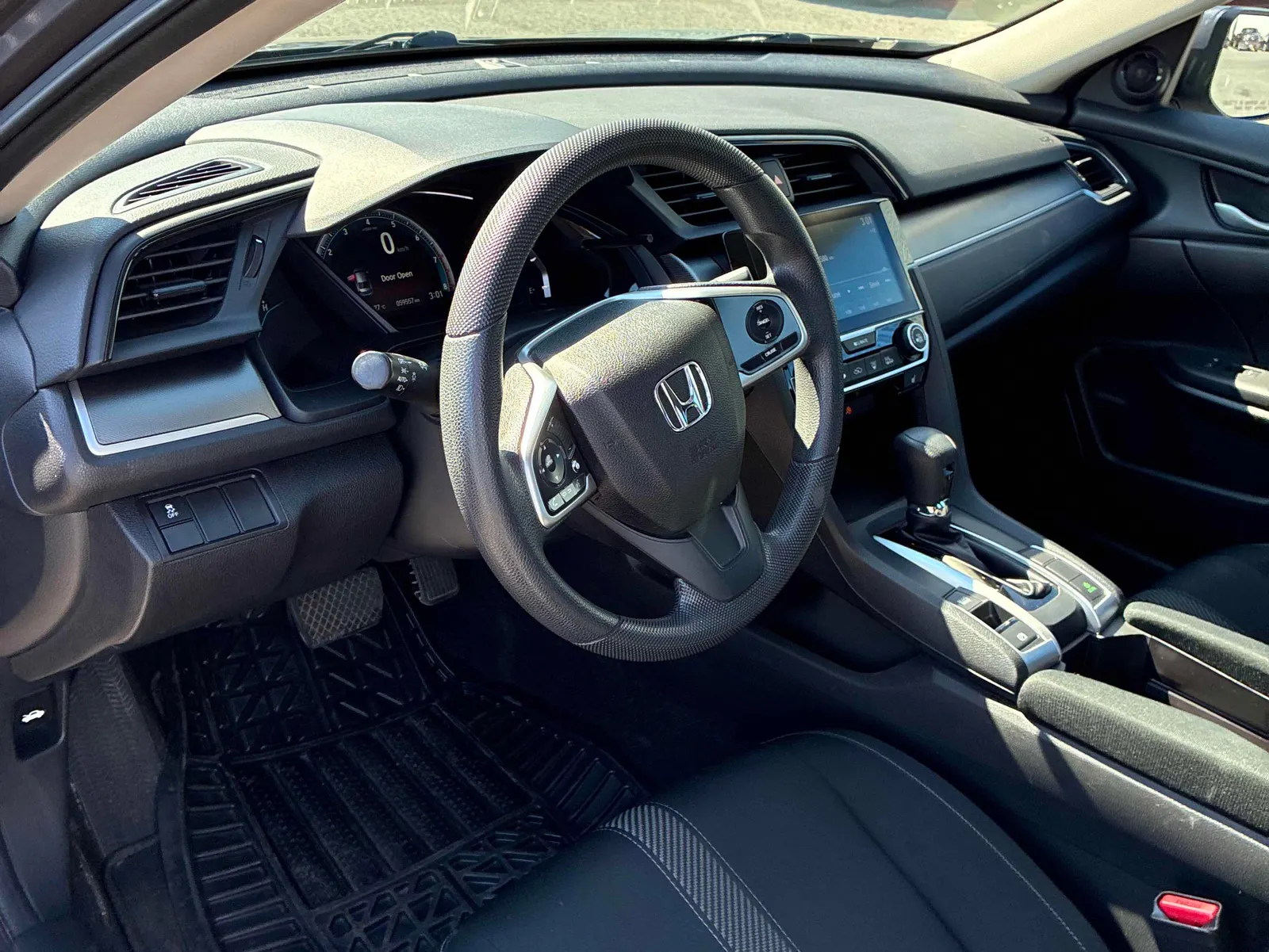 Interior driver side