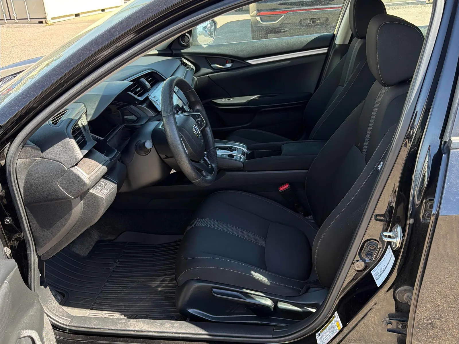 Interior driver side