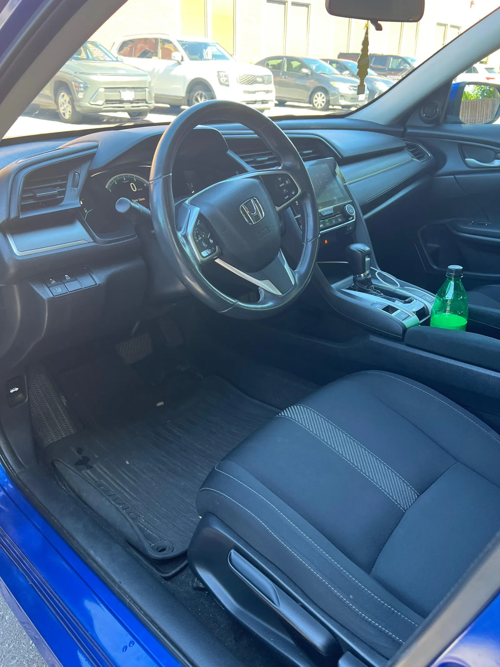 Interior driver side