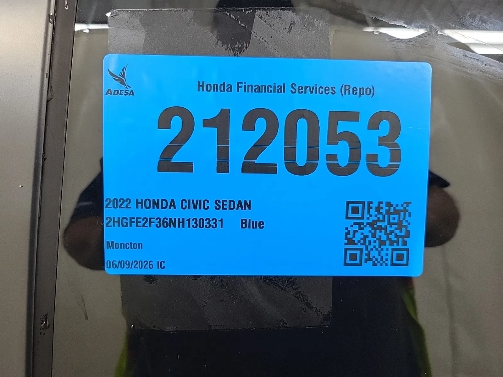 Inventory Label Photo
