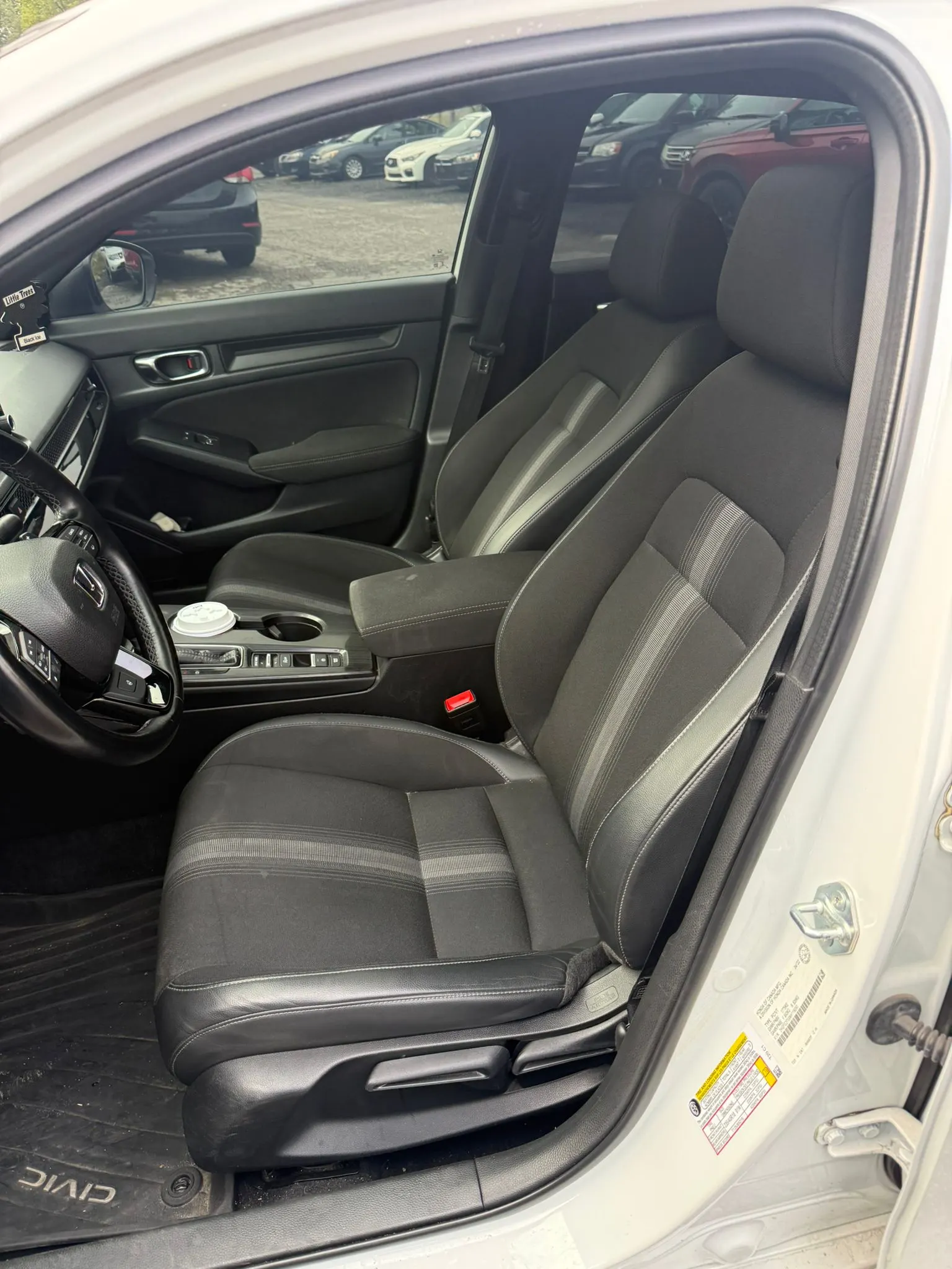 Interior driver side